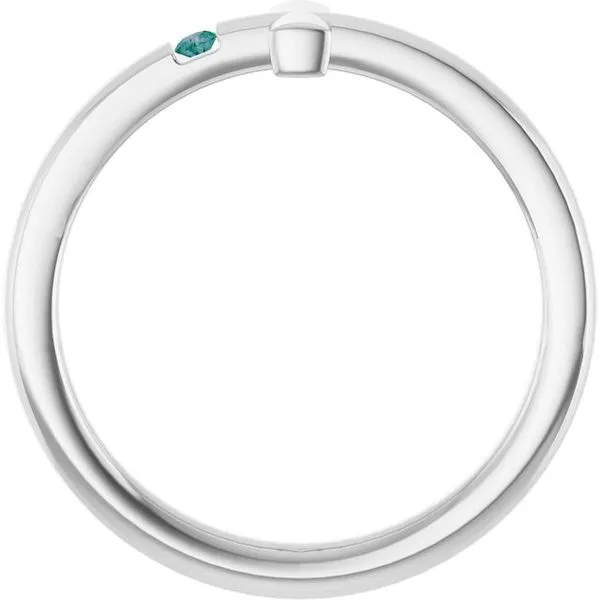 Youth Sideways Cross Ring Image 2 J. Meredith Jewelers Delafield, WI