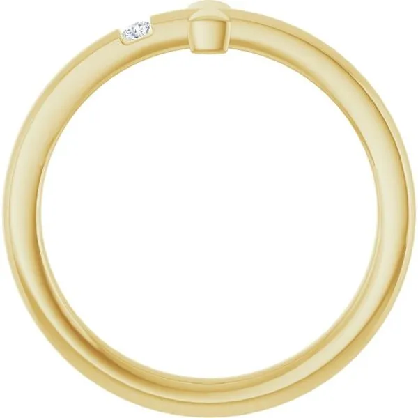 Youth Sideways Cross Ring Image 2 Jewelry Design Studio Jensen Beach, FL