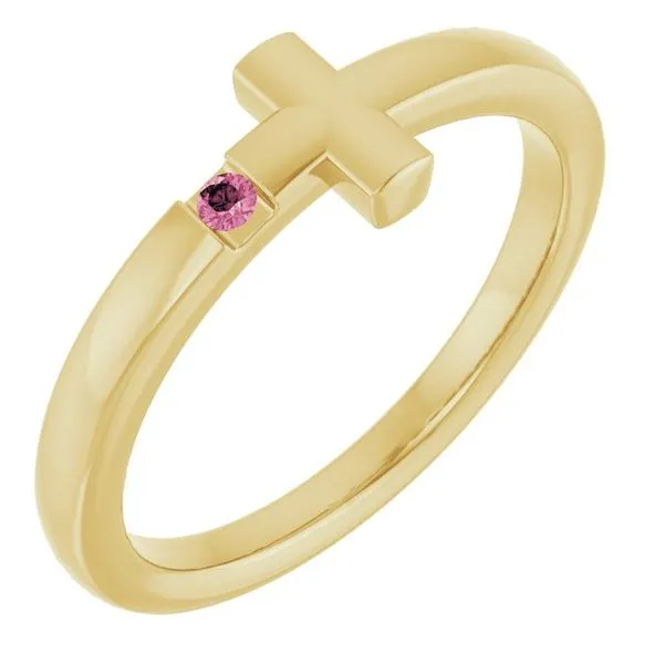 Youth Sideways Cross Ring Woelk's House of Diamonds Russell, KS