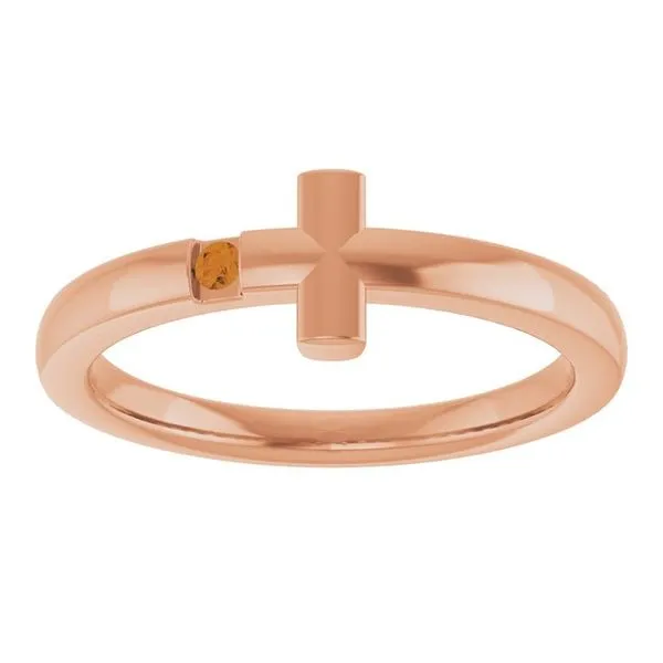 Youth Sideways Cross Ring Image 3 Boyd Jewelers Wesley Chapel, FL