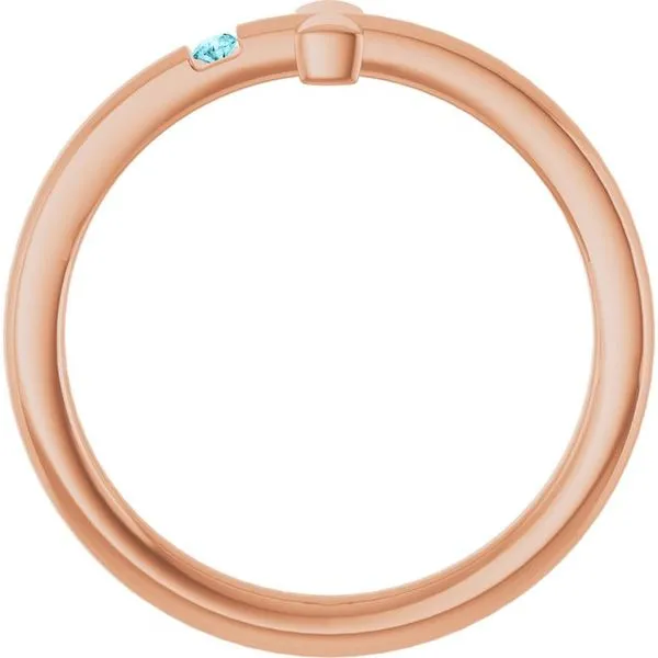 Youth Sideways Cross Ring Image 2 M. J. Thomas Jewelers, Ltd. Stratford, CT