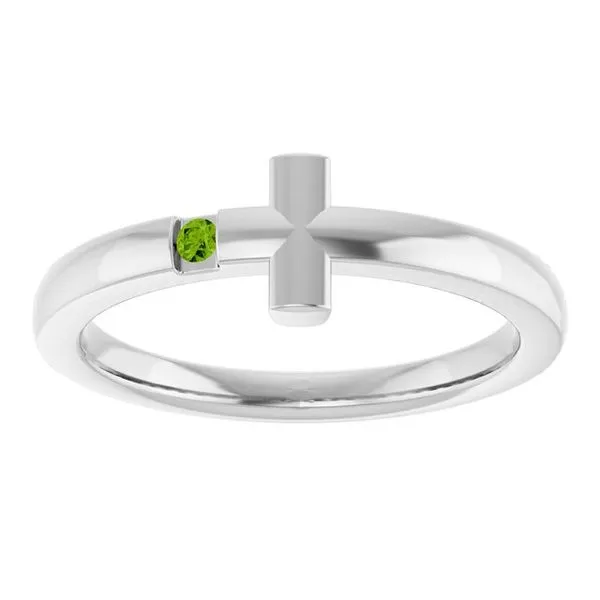 Youth Sideways Cross Ring Image 3 Hopman Jewelers Elkhart, IN