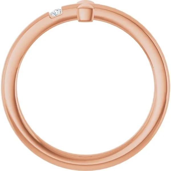 Youth Sideways Cross Ring Image 2 Jewelry Design Studio Jensen Beach, FL