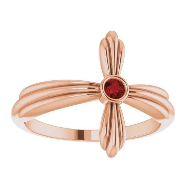 Sideways Cross Ring Image 3 Cherry Street Jewelers Tulsa, OK