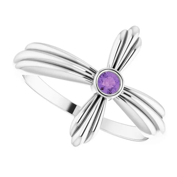 Sideways Cross Ring Image 5 Hopman Jewelers Elkhart, IN