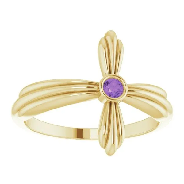 Sideways Cross Ring Image 3 Jewelry Design Studio Jensen Beach, FL