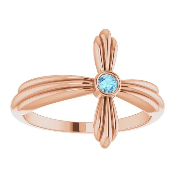 Sideways Cross Ring Image 3 Jewelry Design Studio Jensen Beach, FL