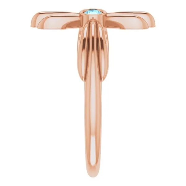 Sideways Cross Ring Image 4 Jewelry Design Studio Jensen Beach, FL