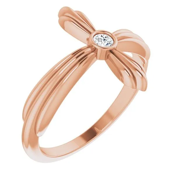 Sideways Cross Ring Jewelry Design Studio Jensen Beach, FL