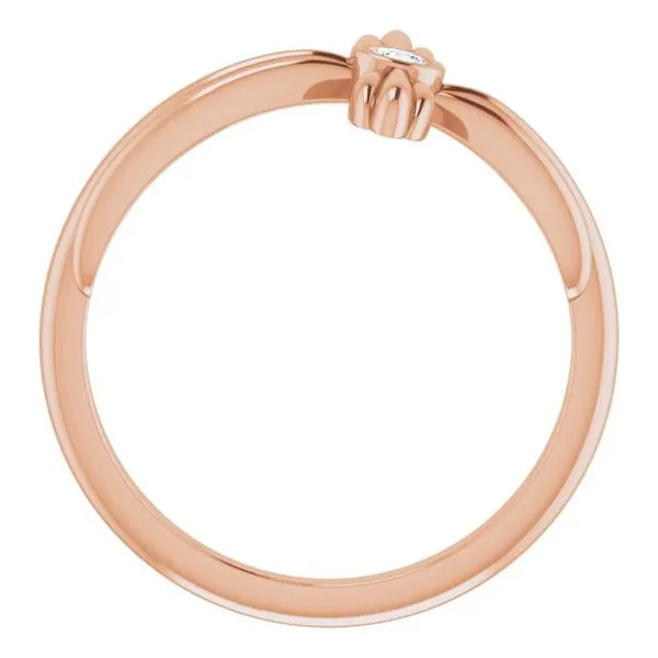 Sideways Cross Ring Image 2 Cherry Street Jewelers Tulsa, OK