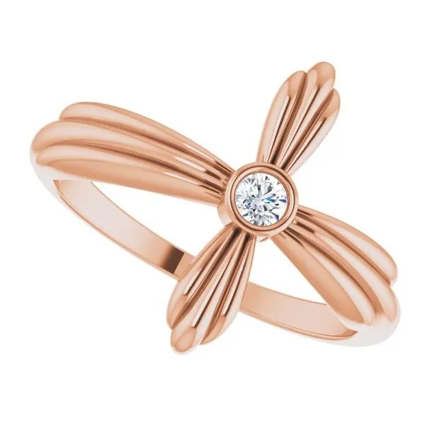 Sideways Cross Ring Image 5 Jewelry Design Studio Jensen Beach, FL