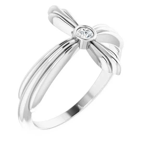 Sideways Cross Ring J. Meredith Jewelers Delafield, WI