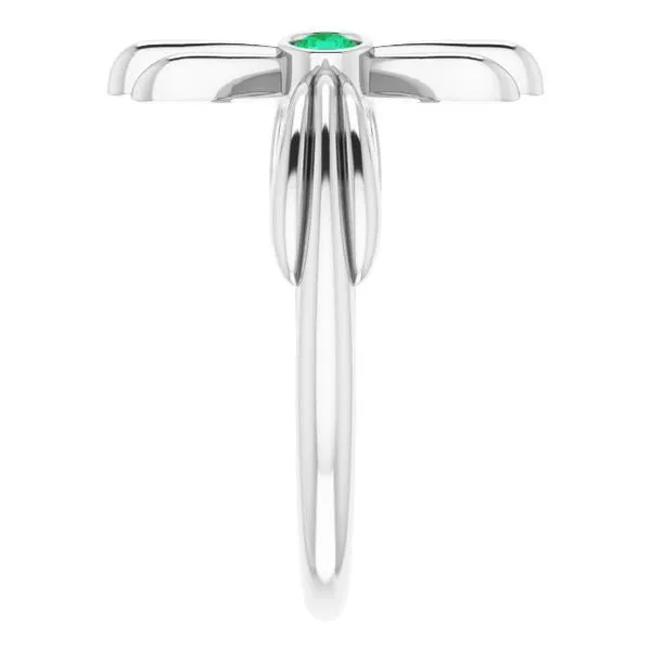 Sideways Cross Ring Image 4 Hopman Jewelers Elkhart, IN