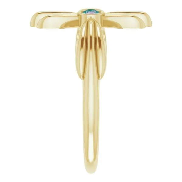 Sideways Cross Ring Image 4 Rasmussen Jewelers Spanish Fork, UT