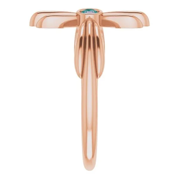 Sideways Cross Ring Image 4 Cherry Street Jewelers Tulsa, OK