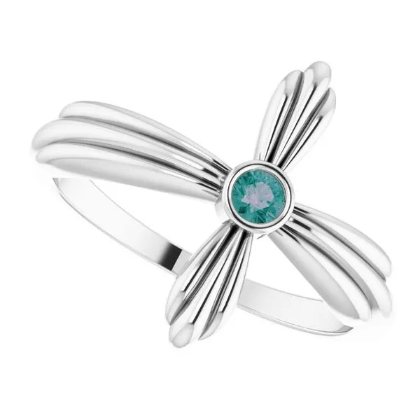 Sideways Cross Ring Image 5 Hopman Jewelers Elkhart, IN