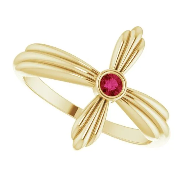 Sideways Cross Ring Image 5 Rasmussen Jewelers Spanish Fork, UT