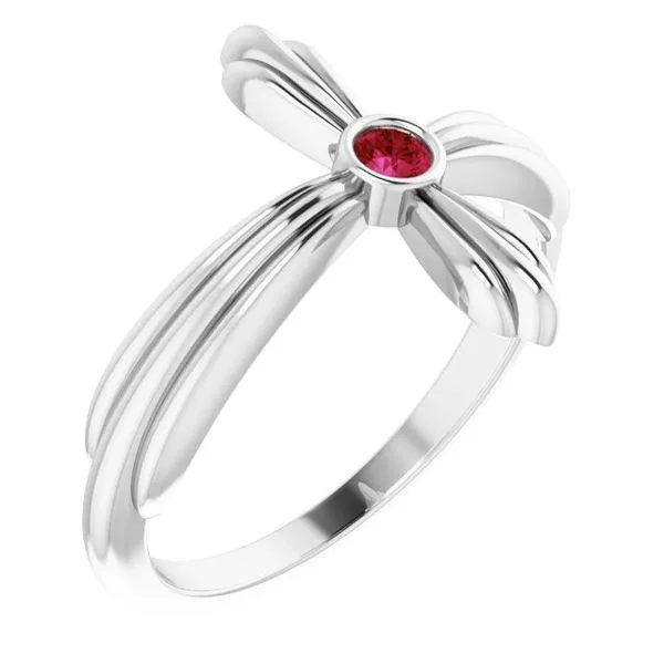 Sideways Cross Ring J. Meredith Jewelers Delafield, WI