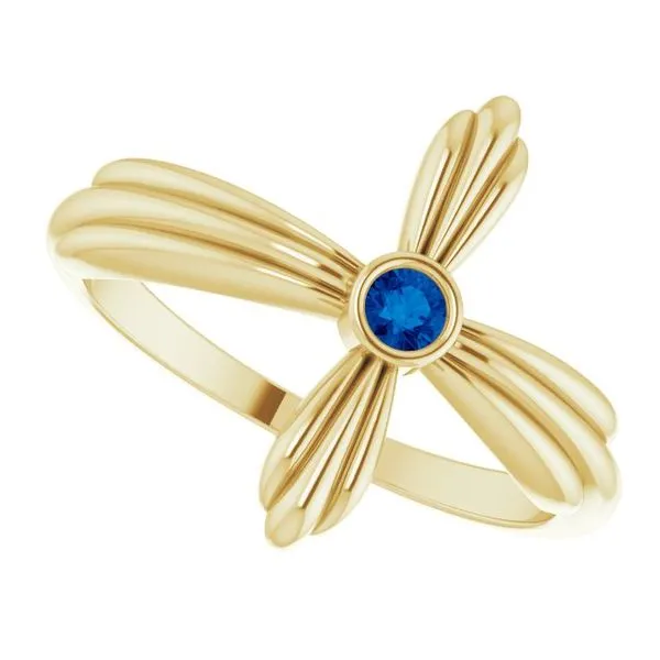 Sideways Cross Ring Image 5 Arnold's Jewelry and Gifts Logansport, IN