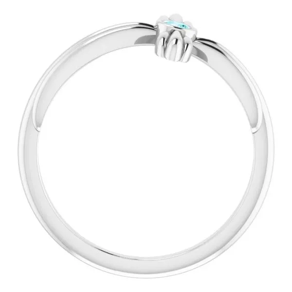 Sideways Cross Ring Image 2 D'Errico Jewelry Scarsdale, NY