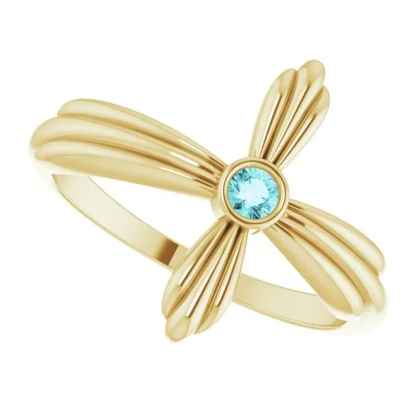 Sideways Cross Ring Image 5 Cherry Street Jewelers Tulsa, OK