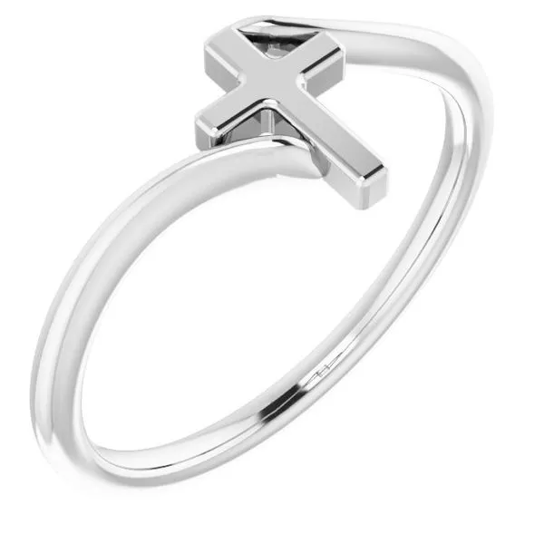 Cross Bypass Ring Leslie E. Sandler Fine Jewelry and Gemstones rockville , MD