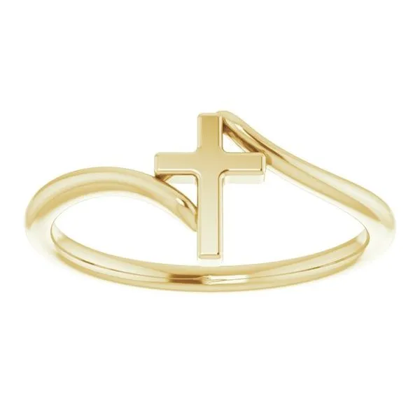 Cross Bypass Ring Image 3 Rasmussen Jewelers Spanish Fork, UT