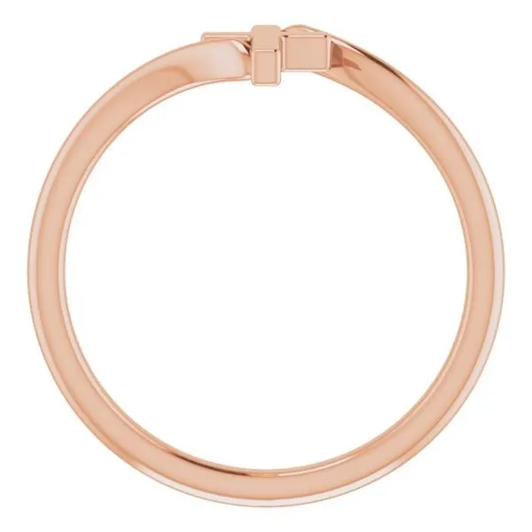 Cross Bypass Ring Image 2 Leslie E. Sandler Fine Jewelry and Gemstones rockville , MD