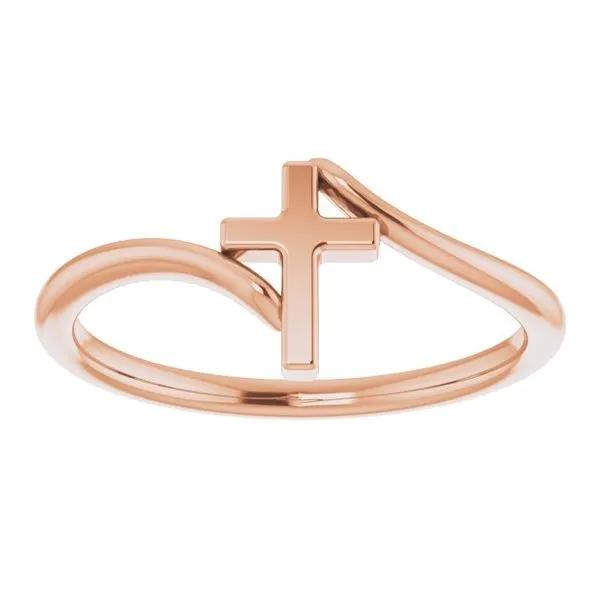 Cross Bypass Ring Image 3 Arnold's Jewelry and Gifts Logansport, IN