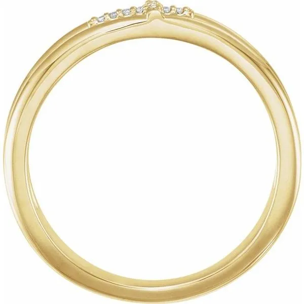 Negative Space Cross Ring Image 2 Jewelry Design Studio Jensen Beach, FL