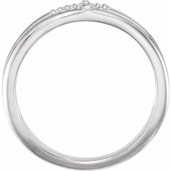 Negative Space Cross Ring Image 2 Jewelry Design Studio Jensen Beach, FL