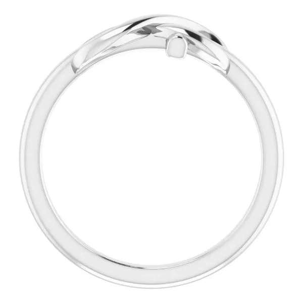 Infinity-Inspired Cross Ring Image 2 Milan's Jewelry Inc Sarasota, FL