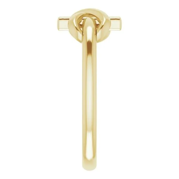 Infinity-Inspired Cross Ring Image 4 Arnold's Jewelry and Gifts Logansport, IN