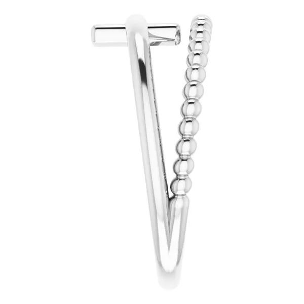 Negative Space Cross Ring Image 4 Hopman Jewelers Elkhart, IN