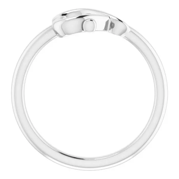 Youth Cross & Heart Ring Image 2 Jewelry Design Studio Jensen Beach, FL