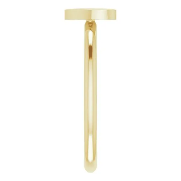 Heart with Cross Ring Image 4 Milan's Jewelry Inc Sarasota, FL