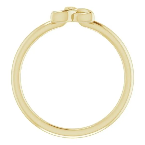 Stackable Celtic-Inspired Trinity Ring Image 2 Rasmussen Jewelers Spanish Fork, UT