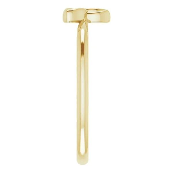 Stackable Celtic-Inspired Trinity Ring Image 4 Rasmussen Jewelers Spanish Fork, UT