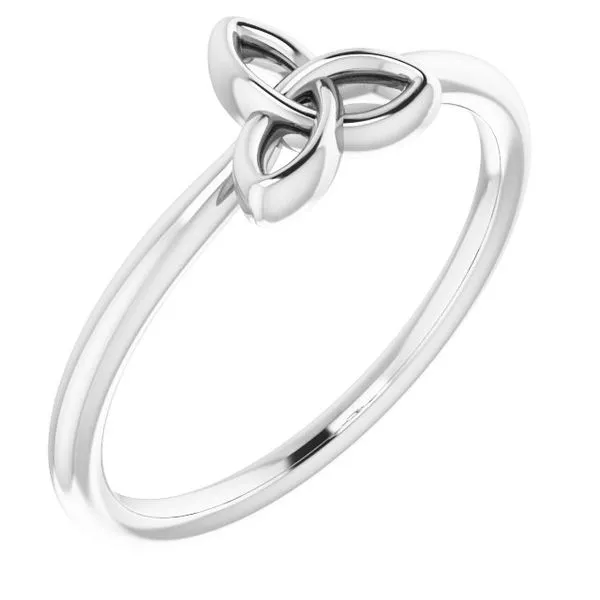 Stackable Celtic-Inspired Trinity Ring Hopman Jewelers Elkhart, IN