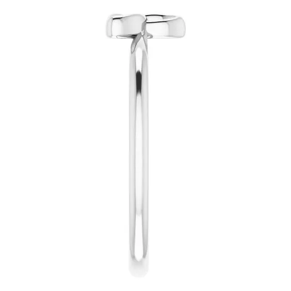 Stackable Celtic-Inspired Trinity Ring Image 4 Hopman Jewelers Elkhart, IN