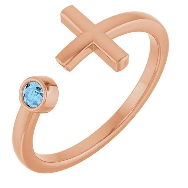 Negative Space Cross Ring Boyd Jewelers Wesley Chapel, FL