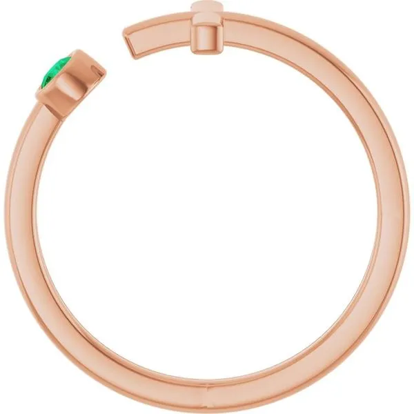 Negative Space Cross Ring Image 2 Hopman Jewelers Elkhart, IN