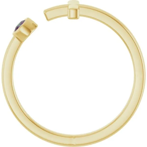 Negative Space Cross Ring Image 2 Rasmussen Jewelers Spanish Fork, UT