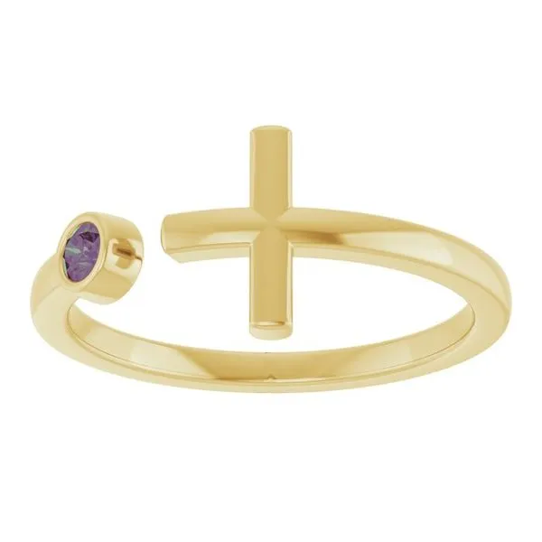 Negative Space Cross Ring Image 3 Jewelry Design Studio Jensen Beach, FL