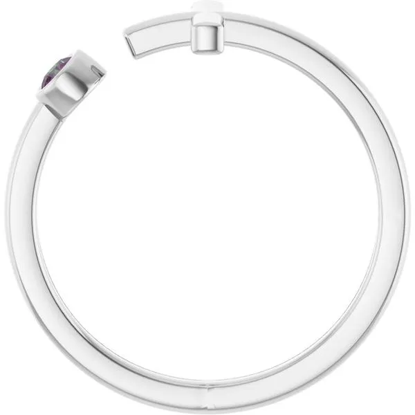 Negative Space Cross Ring Image 2 J. Meredith Jewelers Delafield, WI