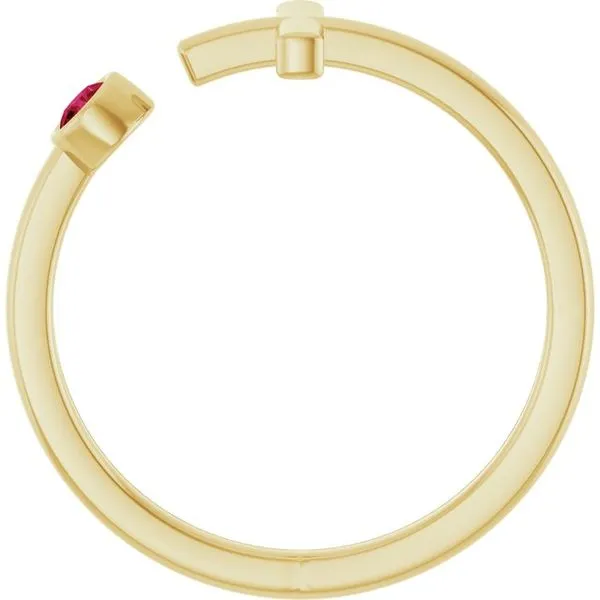 Negative Space Cross Ring Image 2 Rasmussen Jewelers Spanish Fork, UT