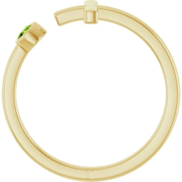 Negative Space Cross Ring Image 2 Hopman Jewelers Elkhart, IN