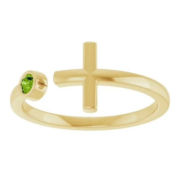 Negative Space Cross Ring Image 3 Jewelry Design Studio Jensen Beach, FL