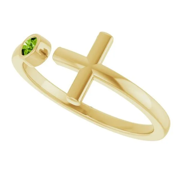 Negative Space Cross Ring Image 5 Jewelry Design Studio Jensen Beach, FL