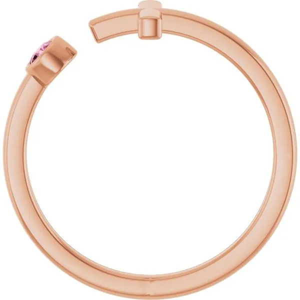 Negative Space Cross Ring Image 2 J. Meredith Jewelers Delafield, WI